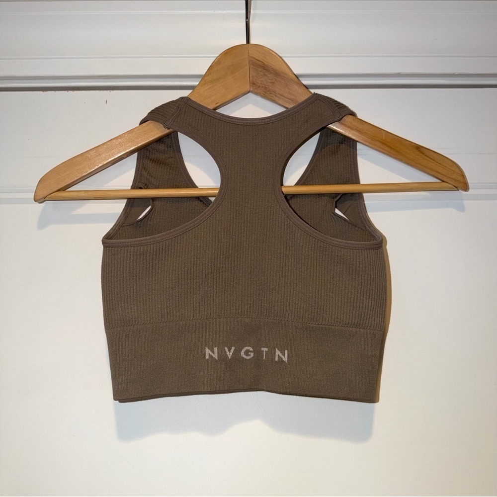 NVGTN Brown Sports Bra - Picture 2 of 2